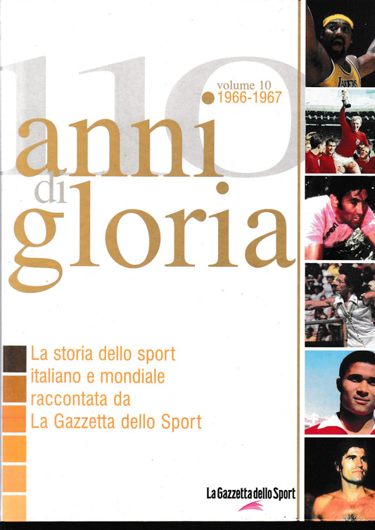110 anni di gloria, vol. 10: 1966-1967 - copertina