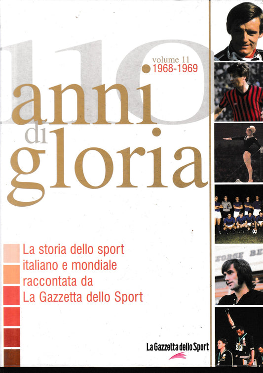 110 anni di gloria, vol. 11: 1968-1969 - copertina