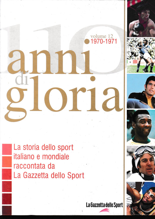 110 anni di gloria, vol. 12: 1970-1971 - copertina