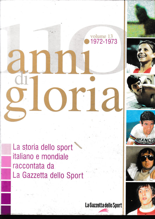 110 anni di gloria, vol. 13: 1972-1973 - copertina