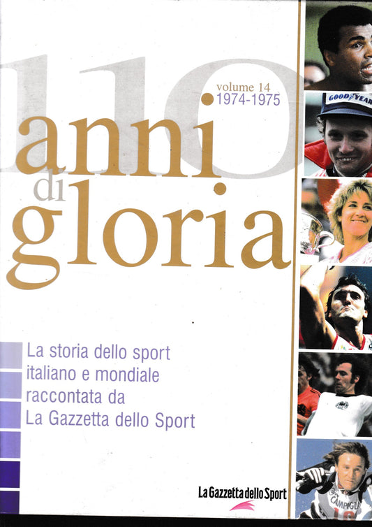 110 anni di gloria, vol. 14: 1974-1975 - copertina