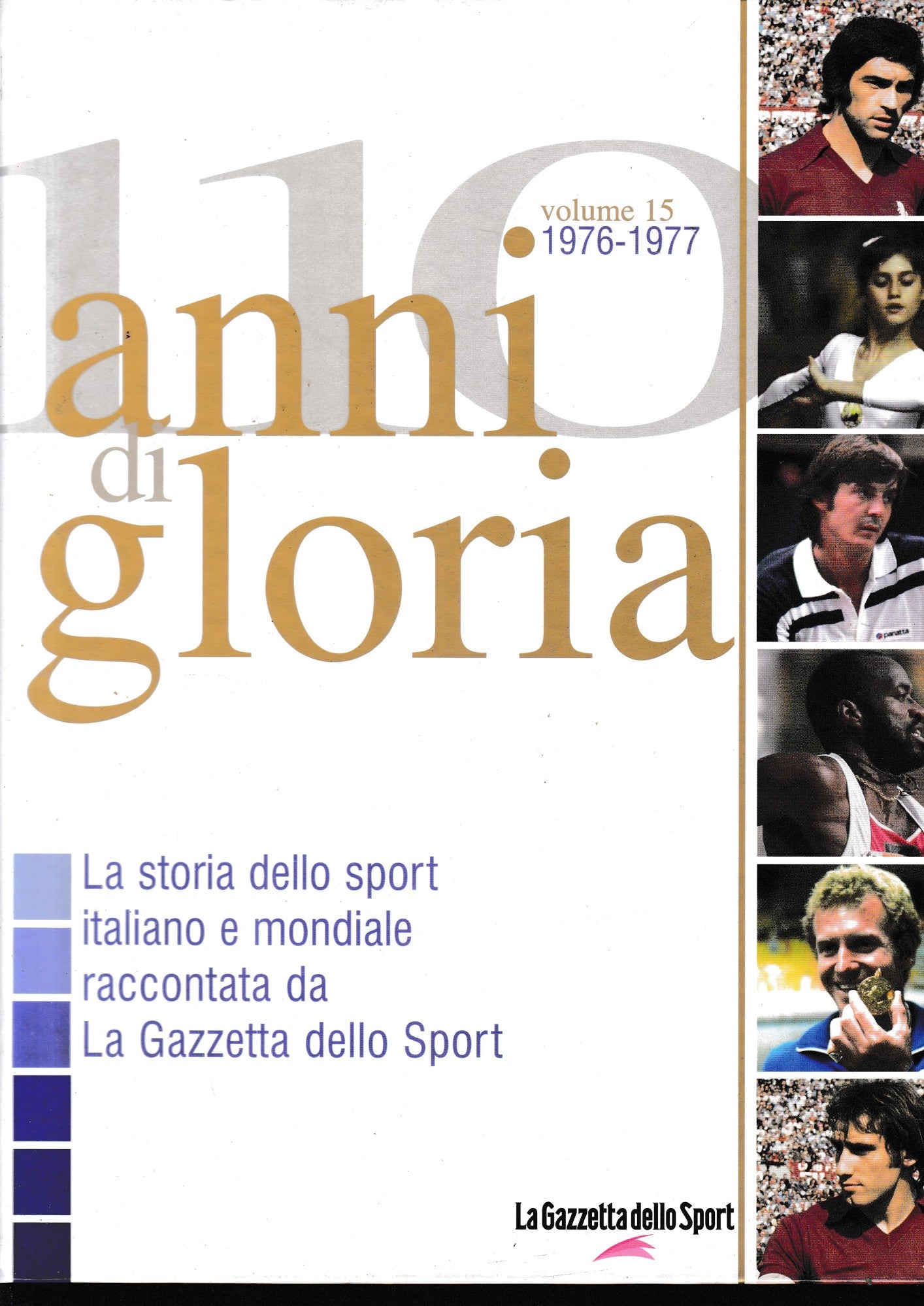 110 anni di gloria, vol. 15: 1976-1977 - copertina