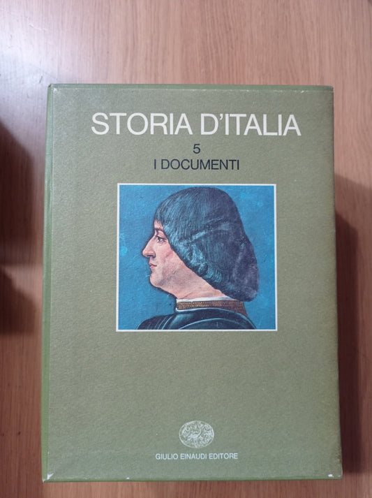 Storia d'Italia 5 I documenti - copertina