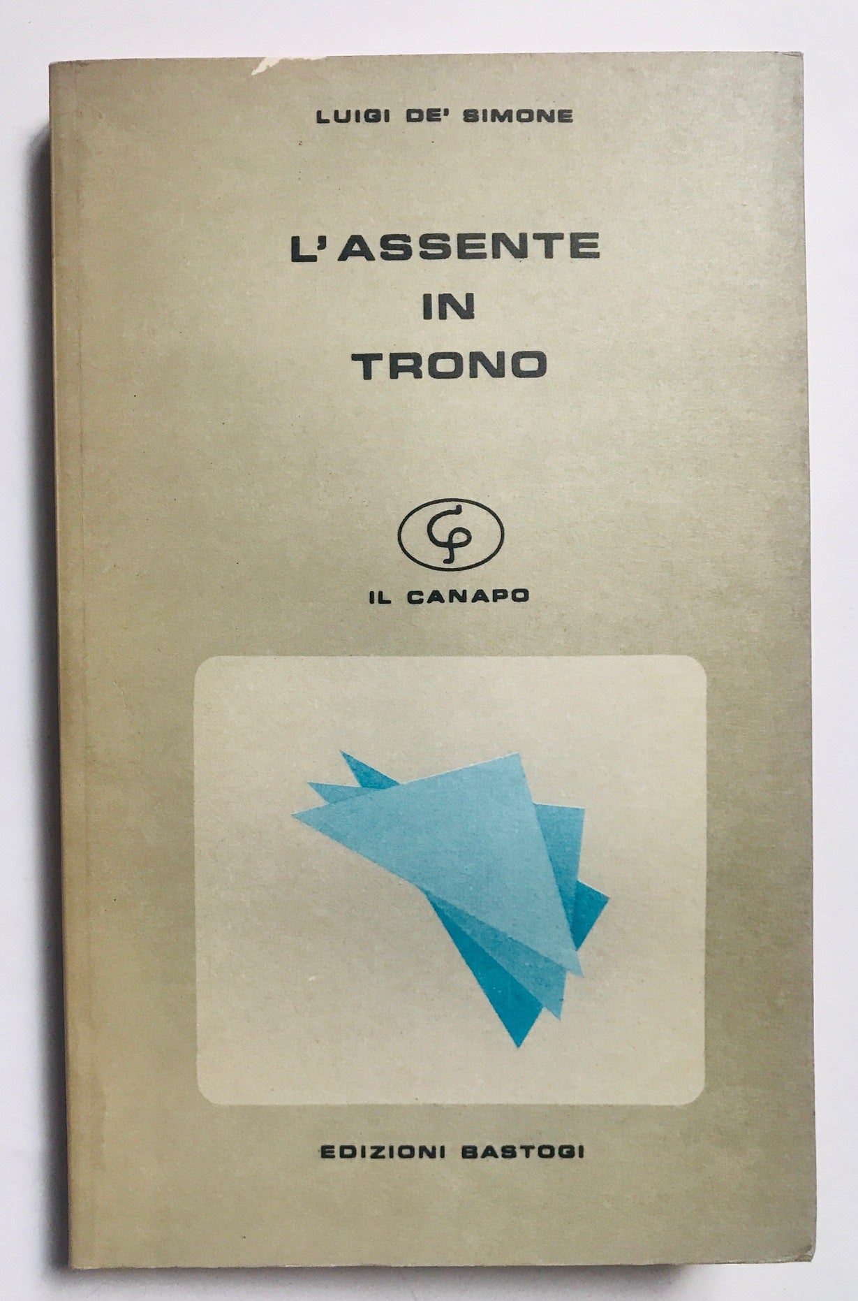 L'assente in trono - copertina