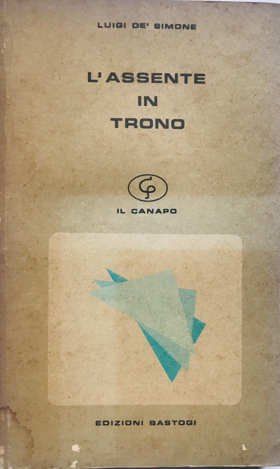 L'assente in trono - copertina