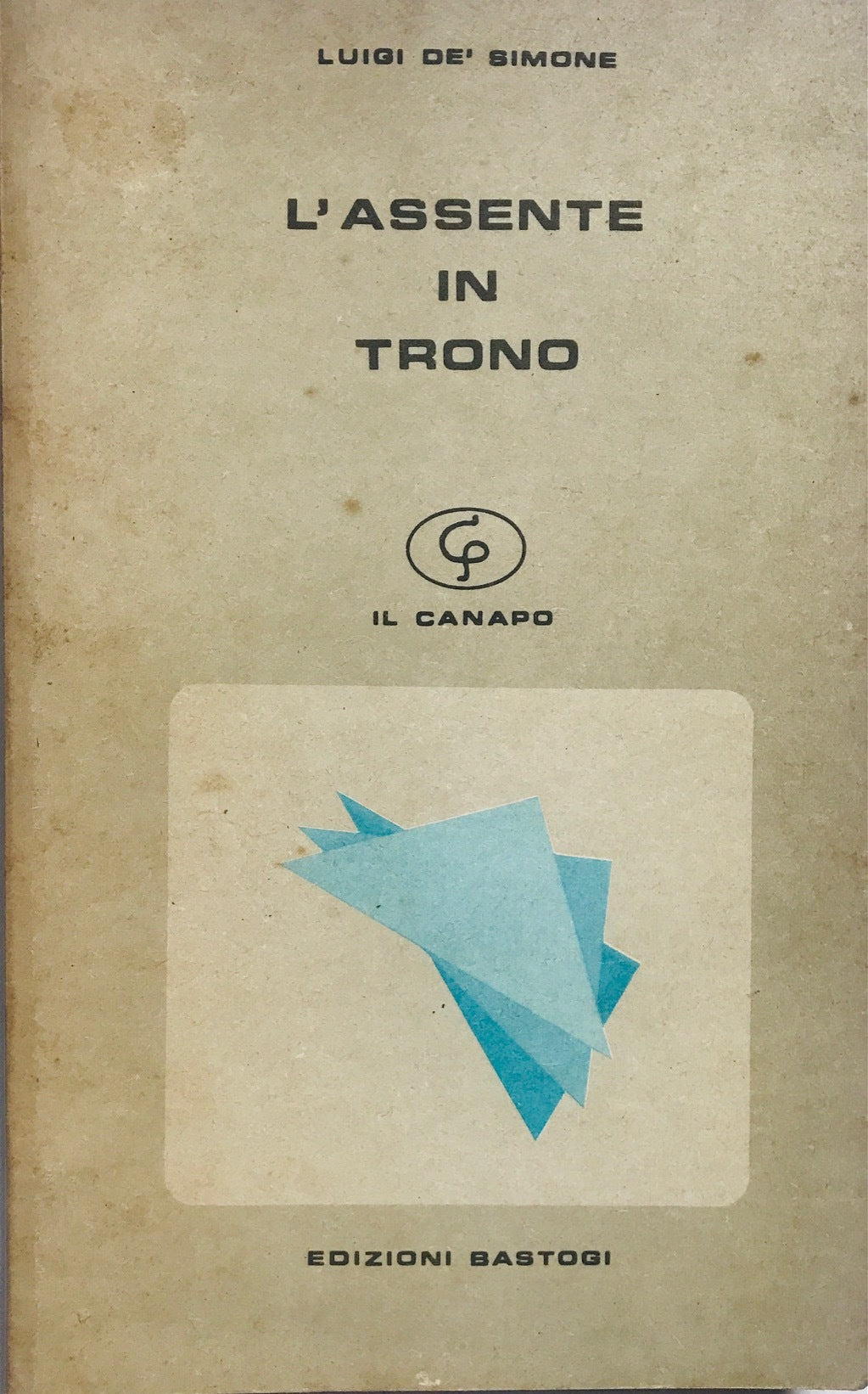 L'assente in trono - copertina