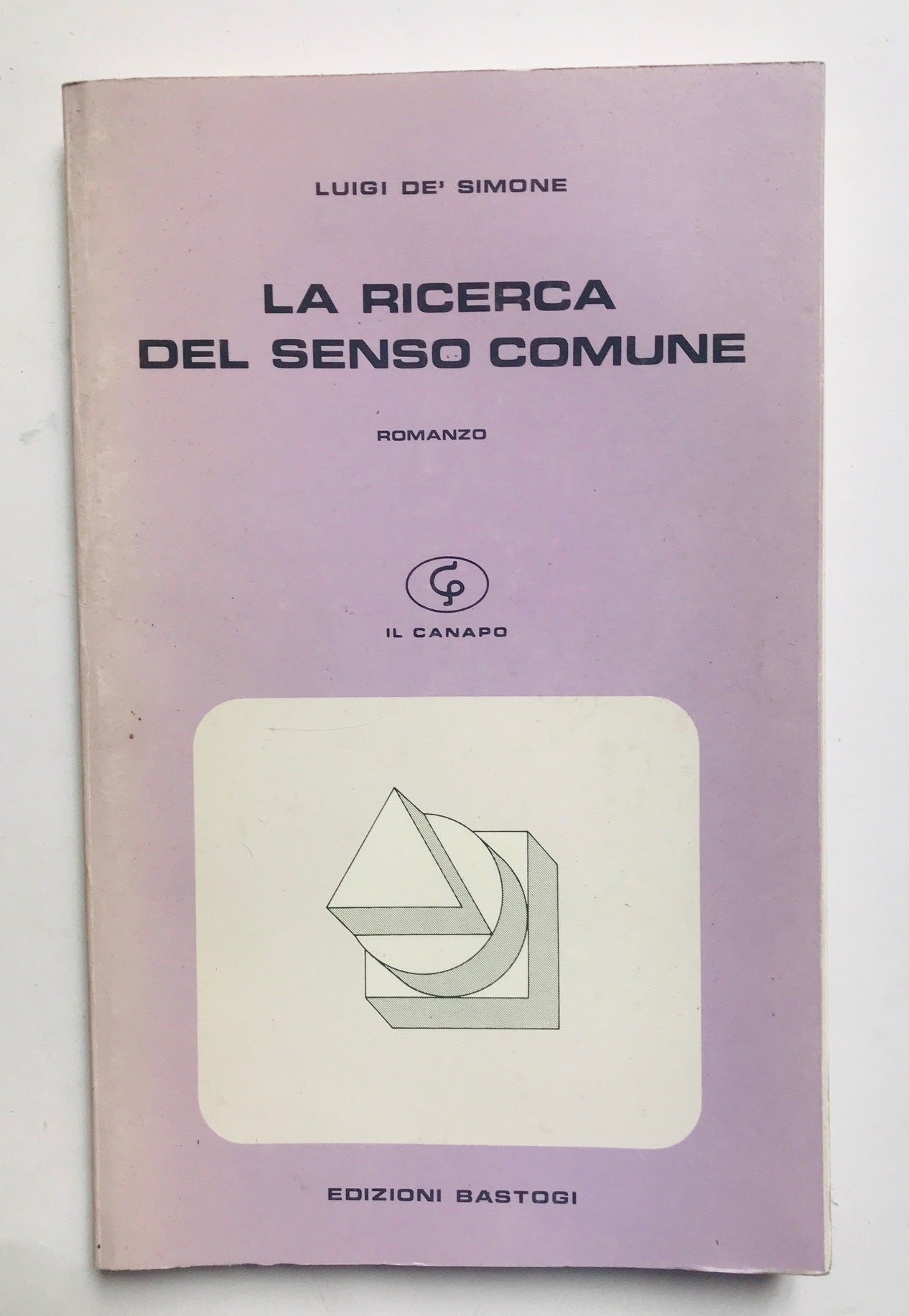La ricerca del senso comune - copertina