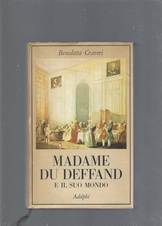 Madame du Deffand - copertina