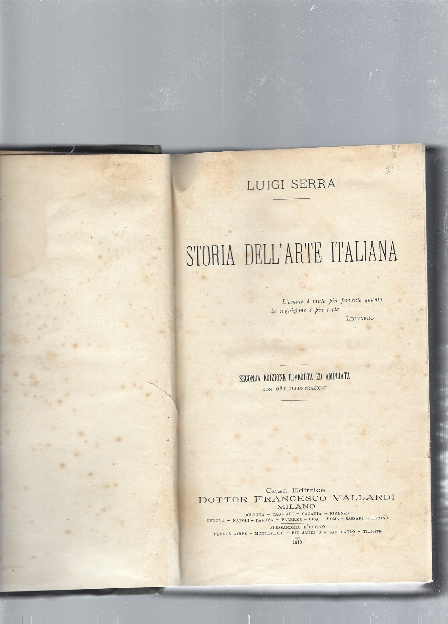 Storia dell'arte italiana - copertina