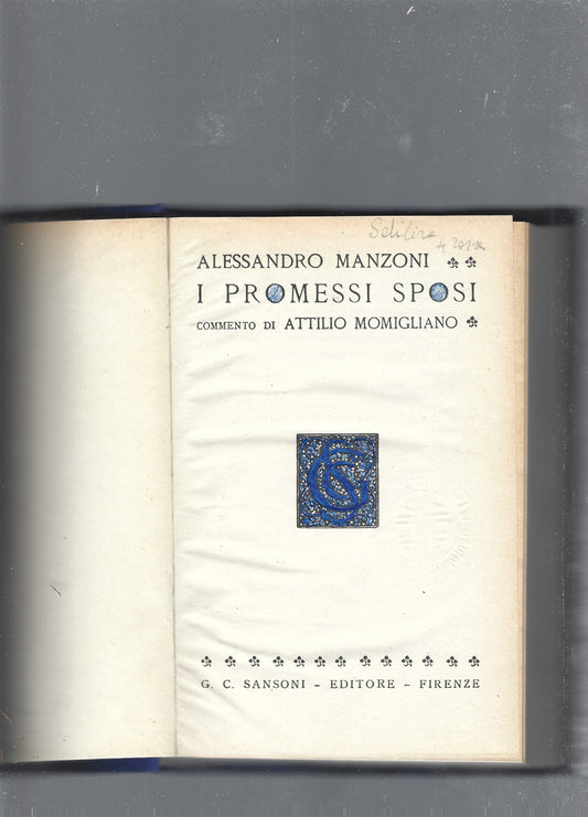 I promessi sposi - copertina