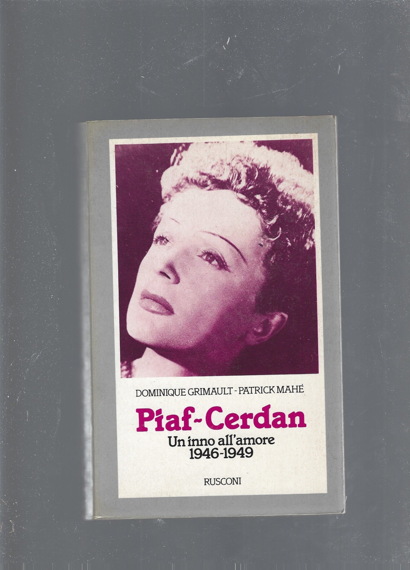 Piaf-Cerdan - copertina