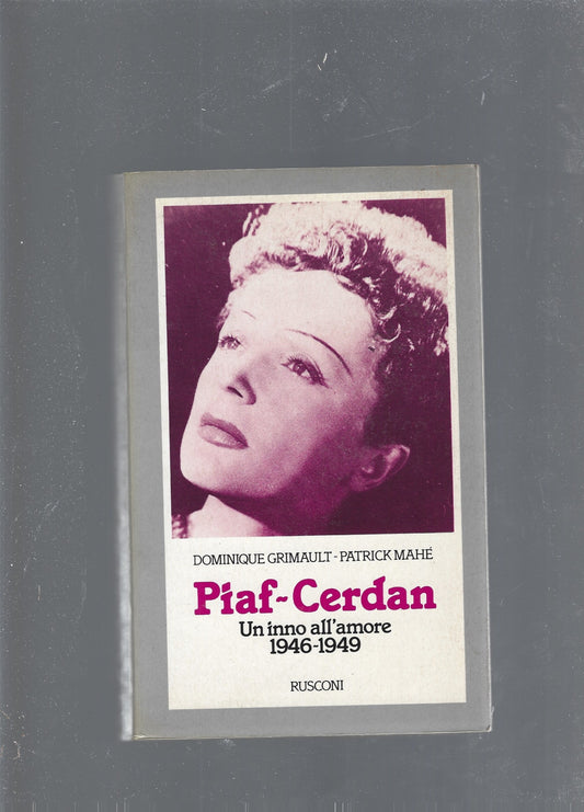 Piaf-Cerdan - copertina