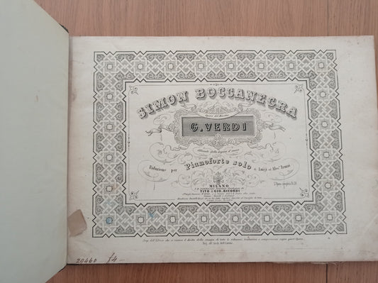 Simon Boccanegra - copertina