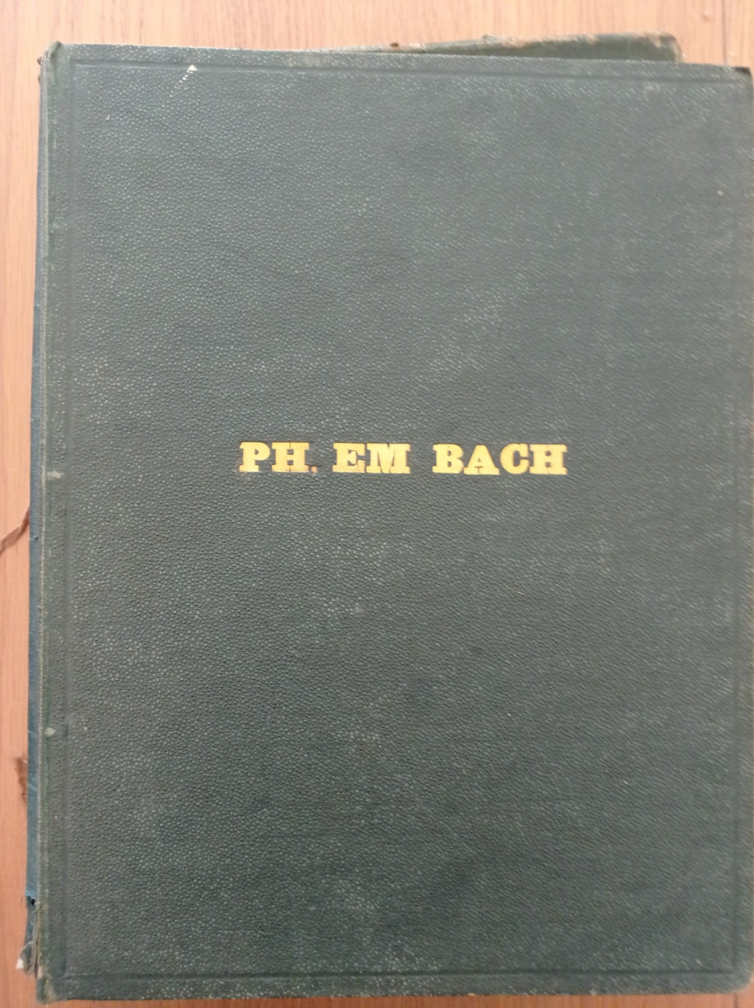 Sechs ausgewählte Sonaten für Klavier allein von Carl Philipp Emanuel Bach - copertina