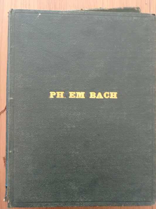 Sechs ausgewählte Sonaten für Klavier allein von Carl Philipp Emanuel Bach - copertina