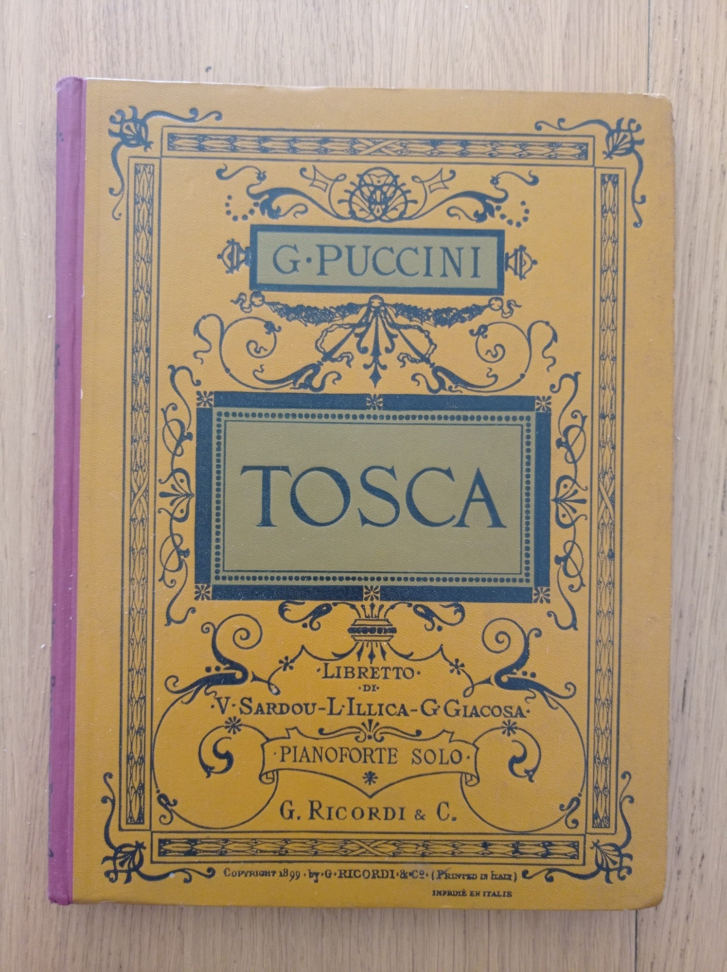 Tosca - copertina