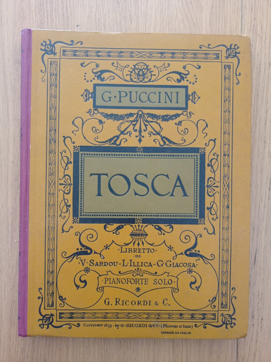 Tosca - copertina