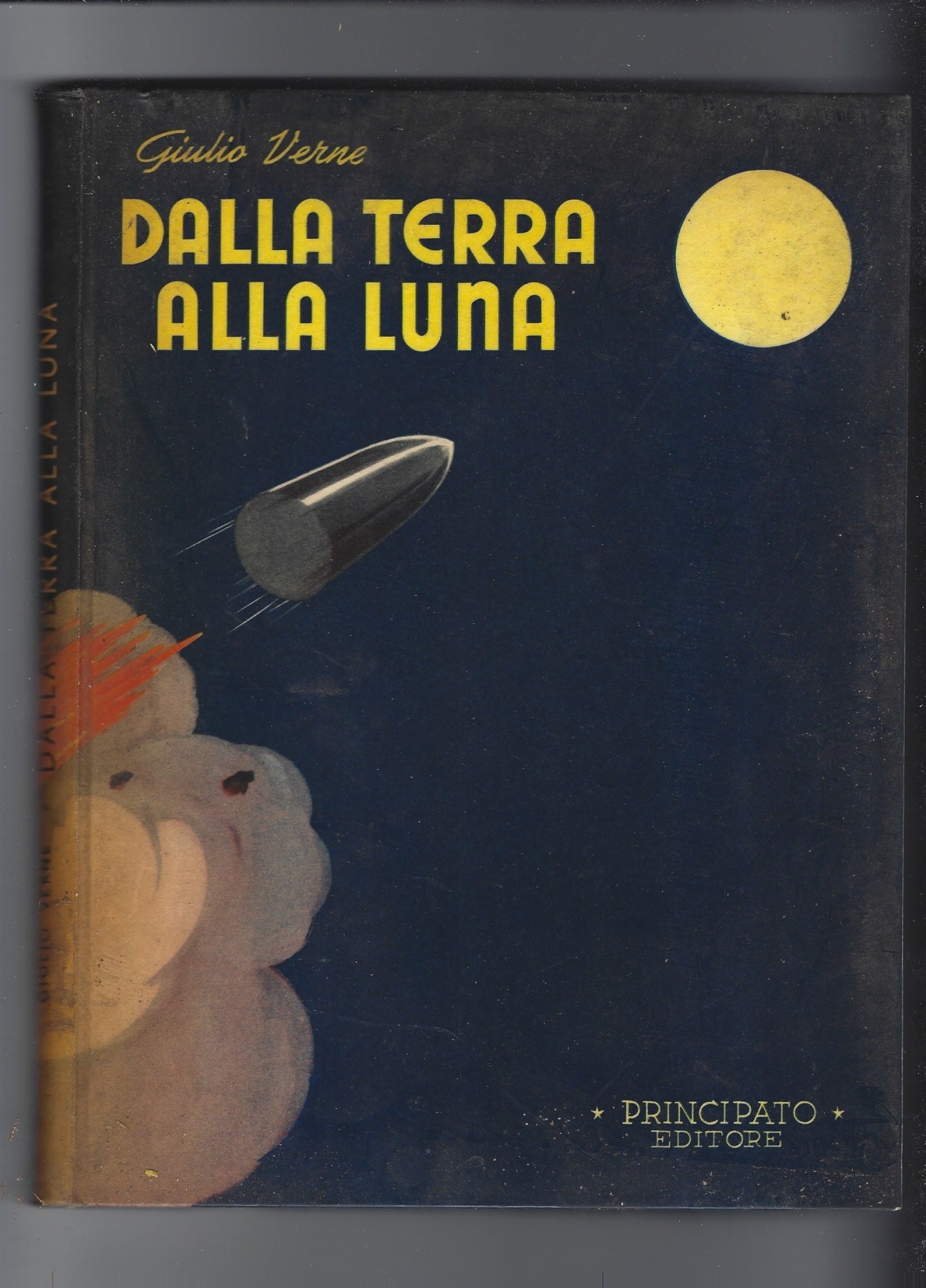 Dalla terra alla luna - copertina