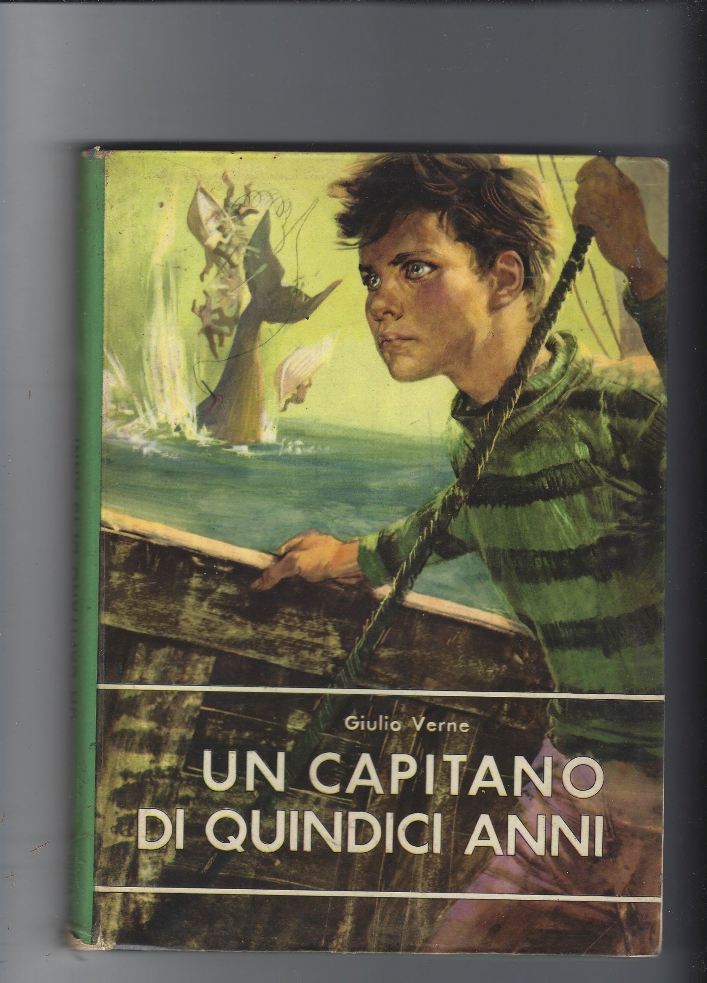 Un capitano di quindici anni - copertina