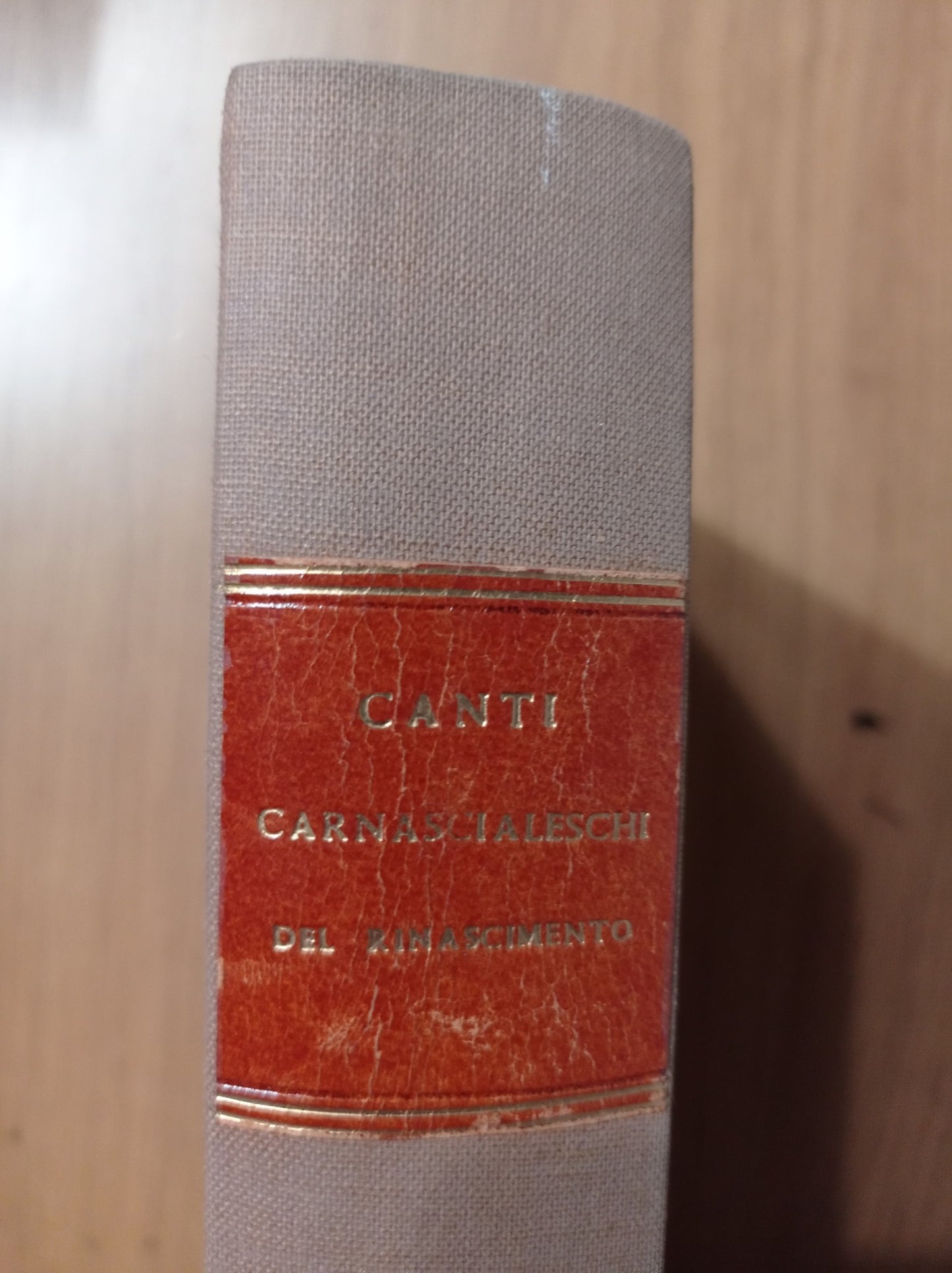 Canti carnevaleschi del Rinascimento - copertina