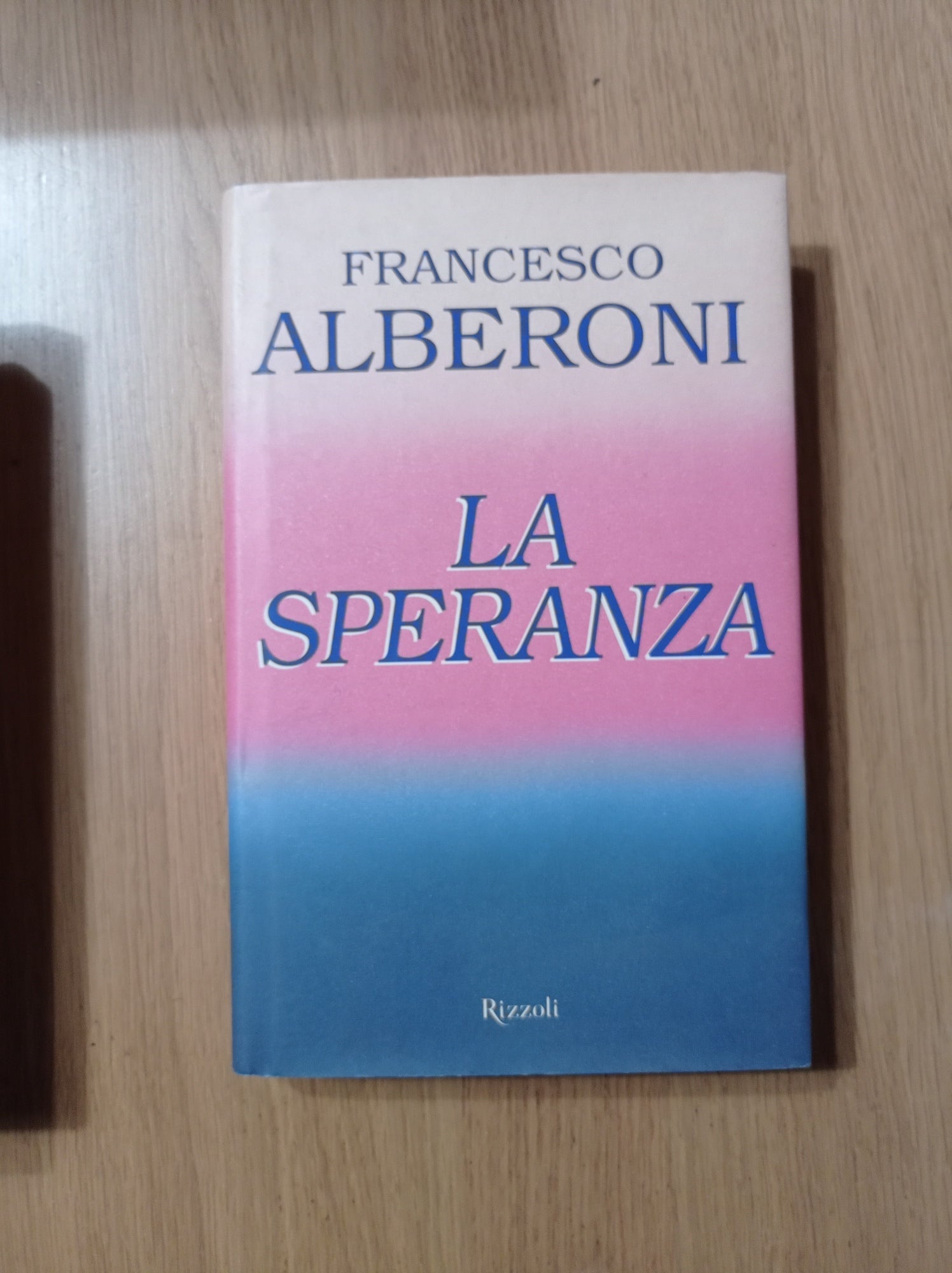 La speranza - copertina