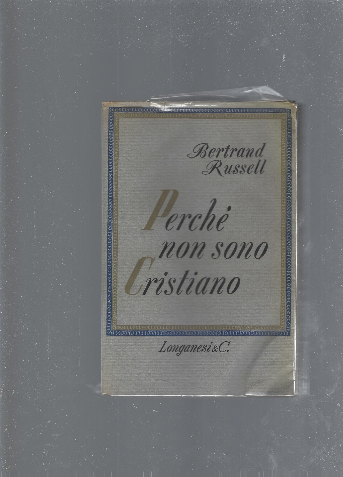 Perchè non sono cristiano - copertina