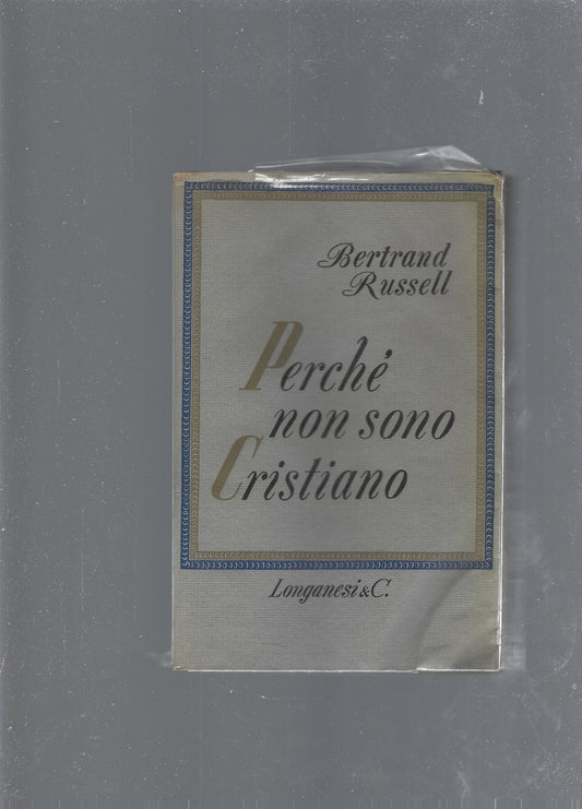 Perchè non sono cristiano - copertina