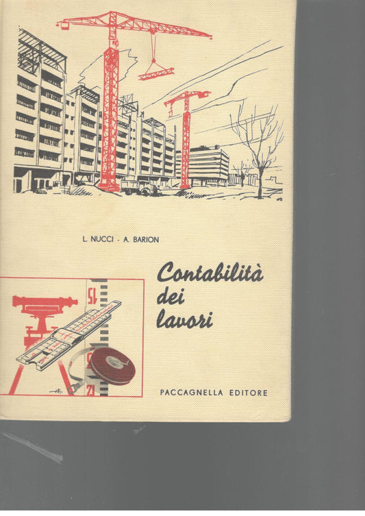Contabilità dei lavori - copertina