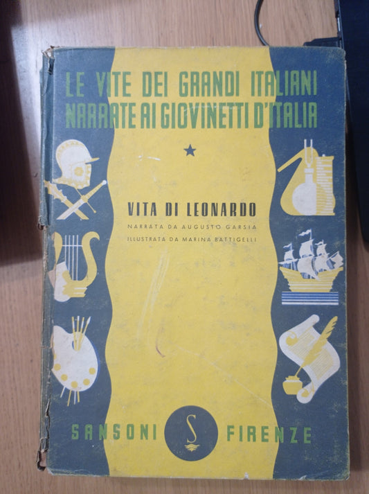Vita di Leonardo - copertina