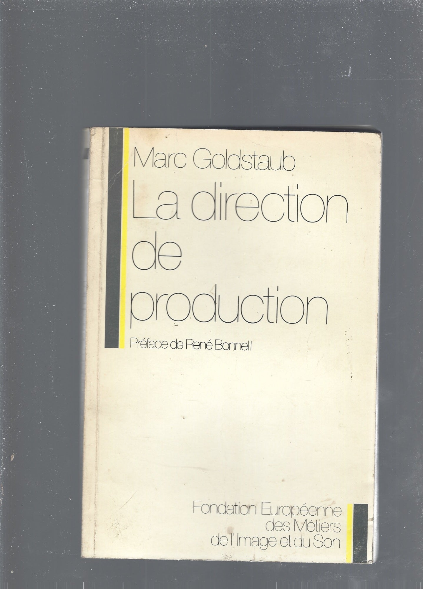 La direction de production - copertina