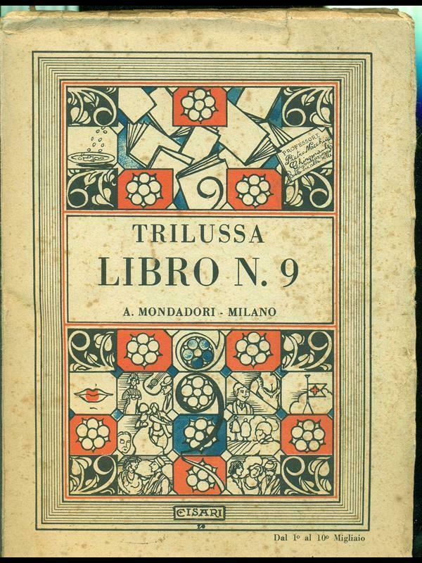 Libro n. 9 - copertina