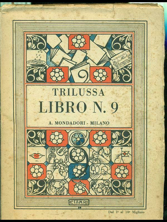 Libro n. 9 - copertina