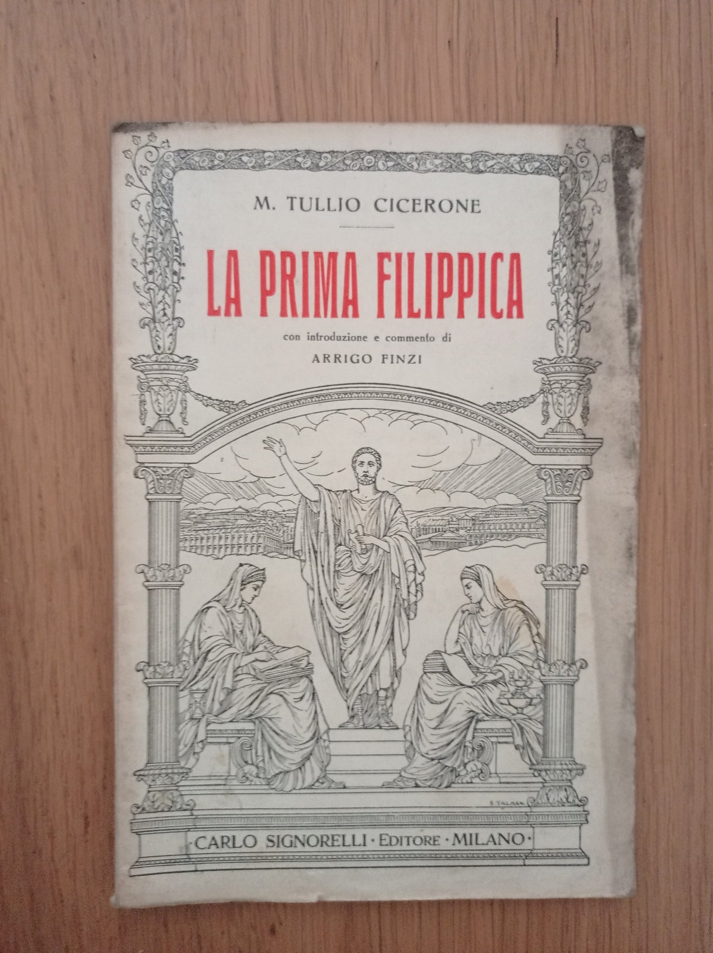 La Prima Filippica - copertina