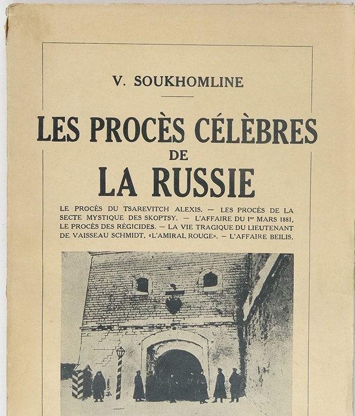 Les proces celebres de la Russie - copertina
