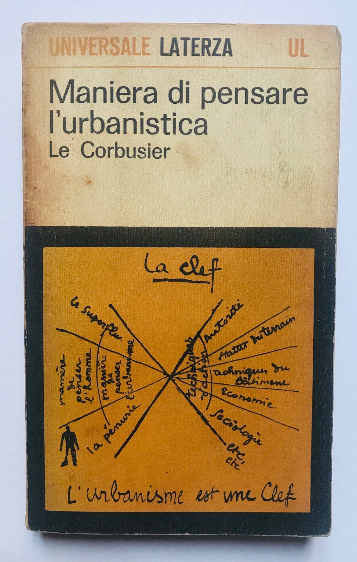 Maniera di pensare l'urbanistica - copertina
