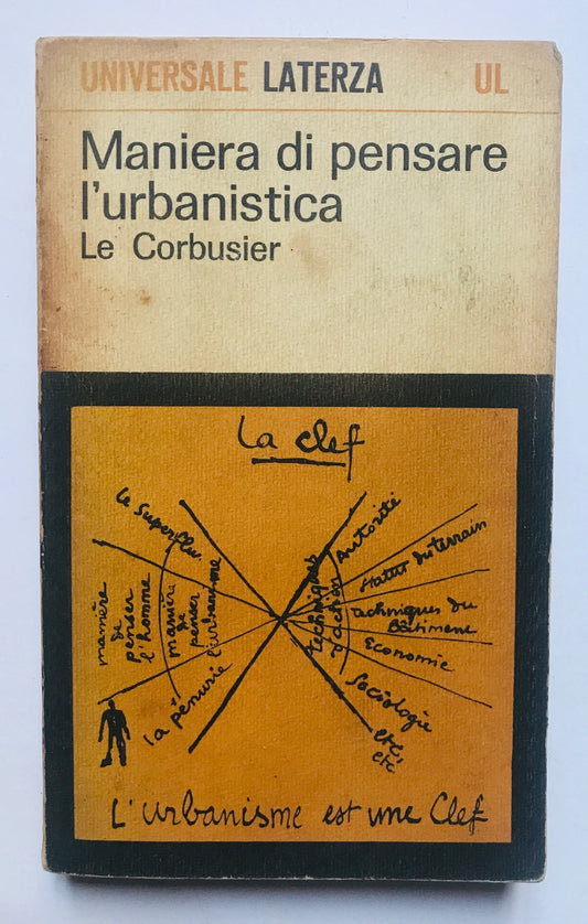 Maniera di pensare l'urbanistica - copertina
