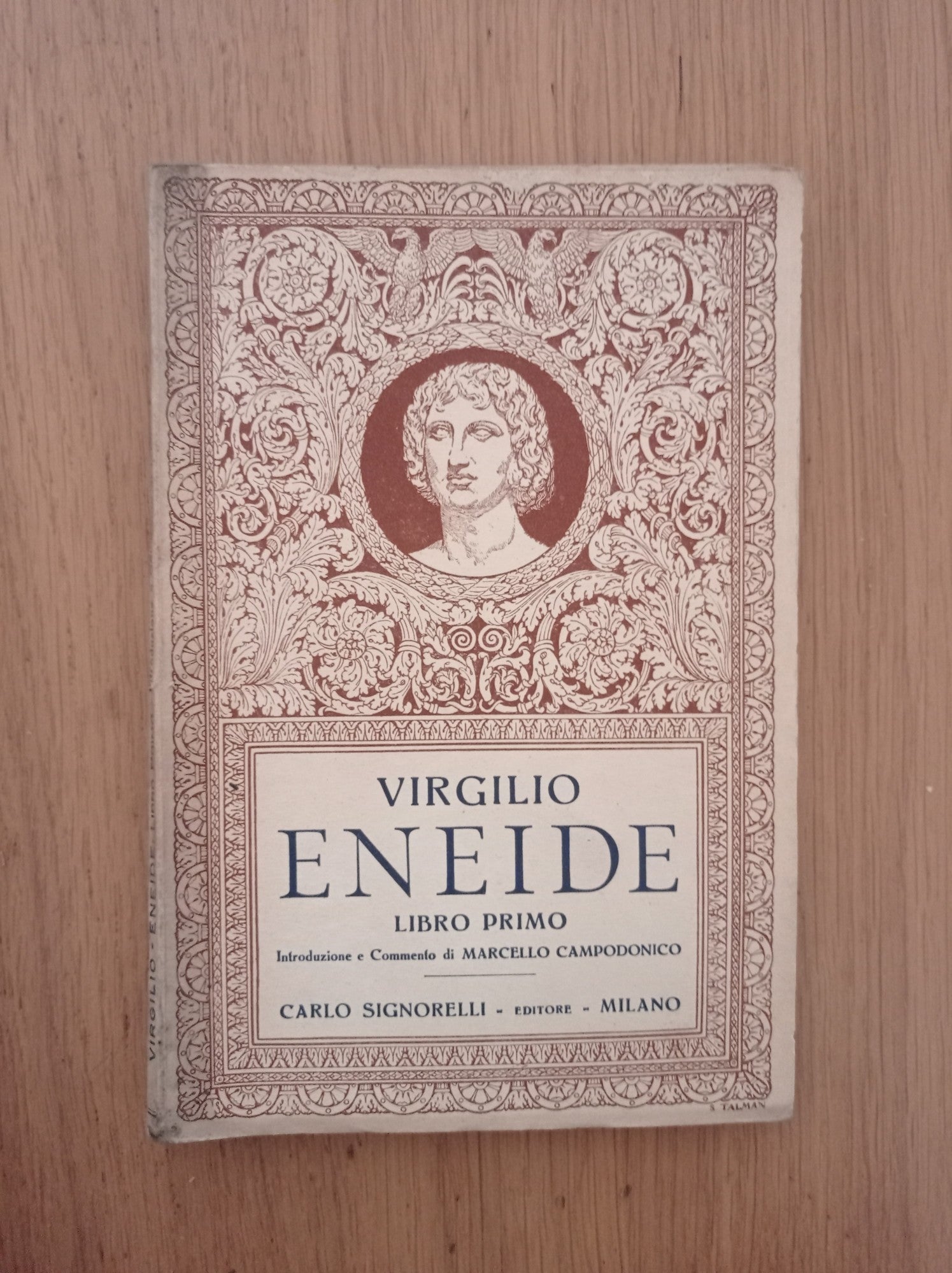 Eneide libro primo - copertina