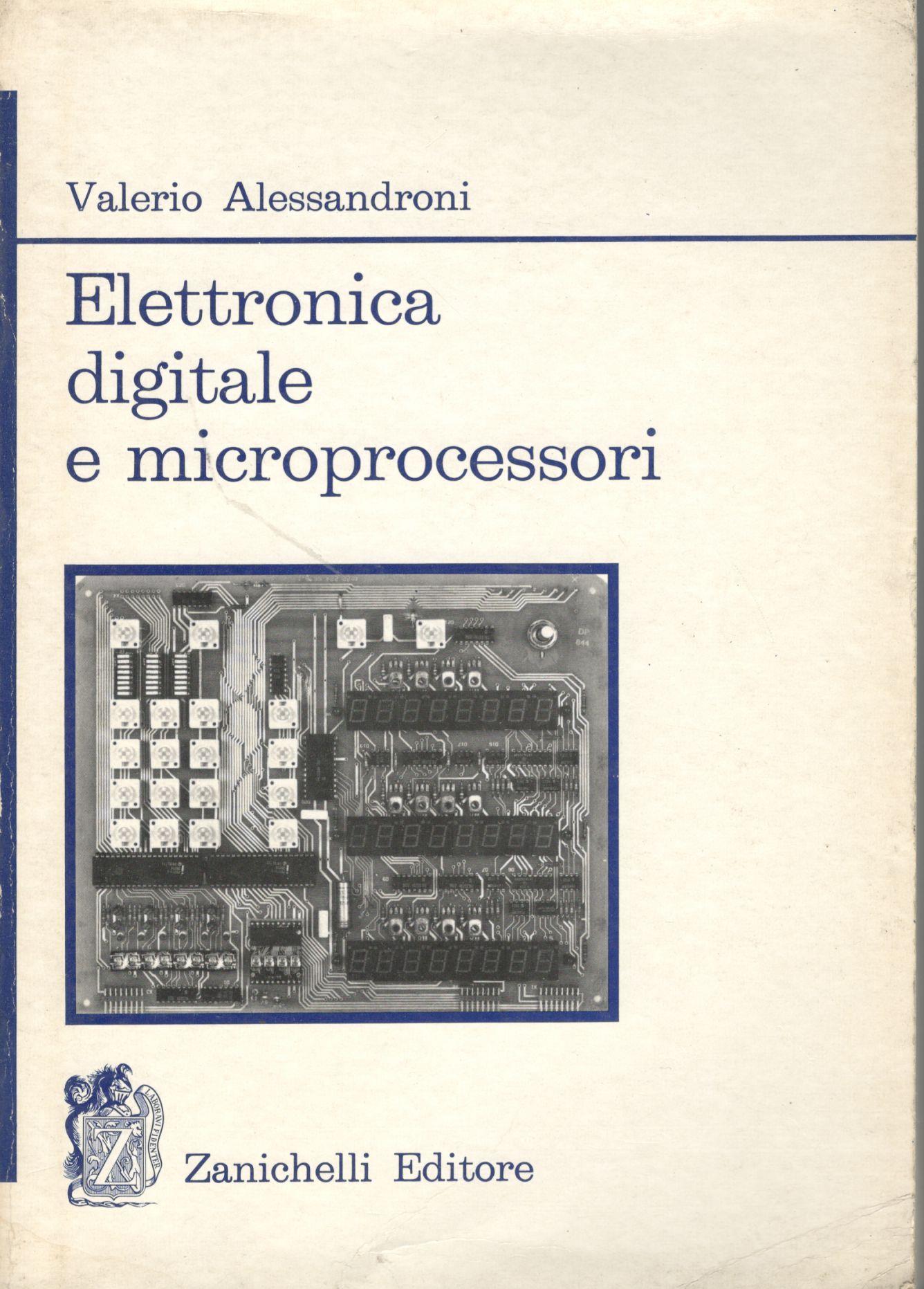Elettronica digitale e microprocessori - copertina