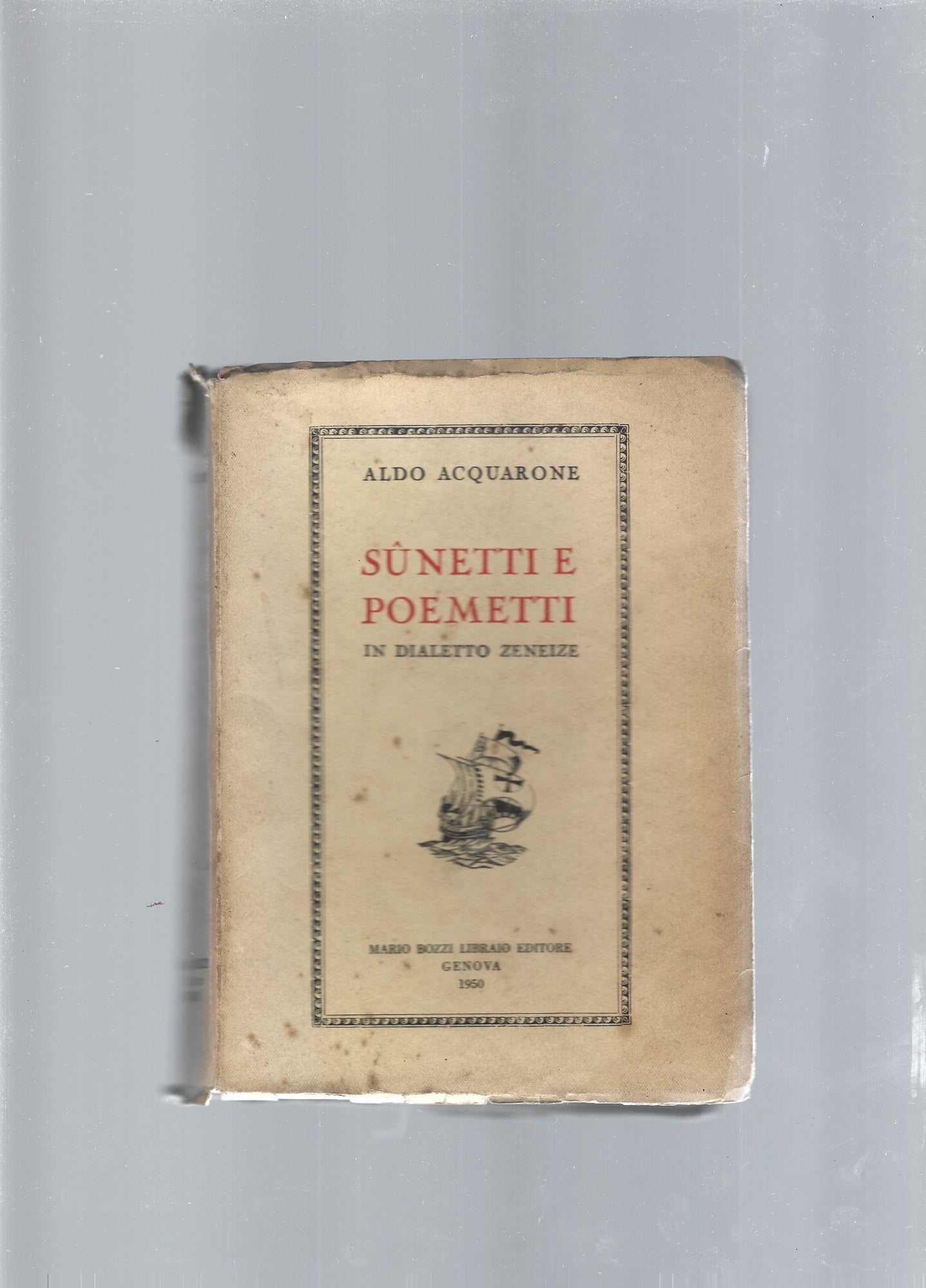 Sunetti e poemetti - copertina