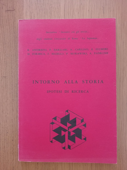 Intorno alla storia ipotesi di ricerca - copertina