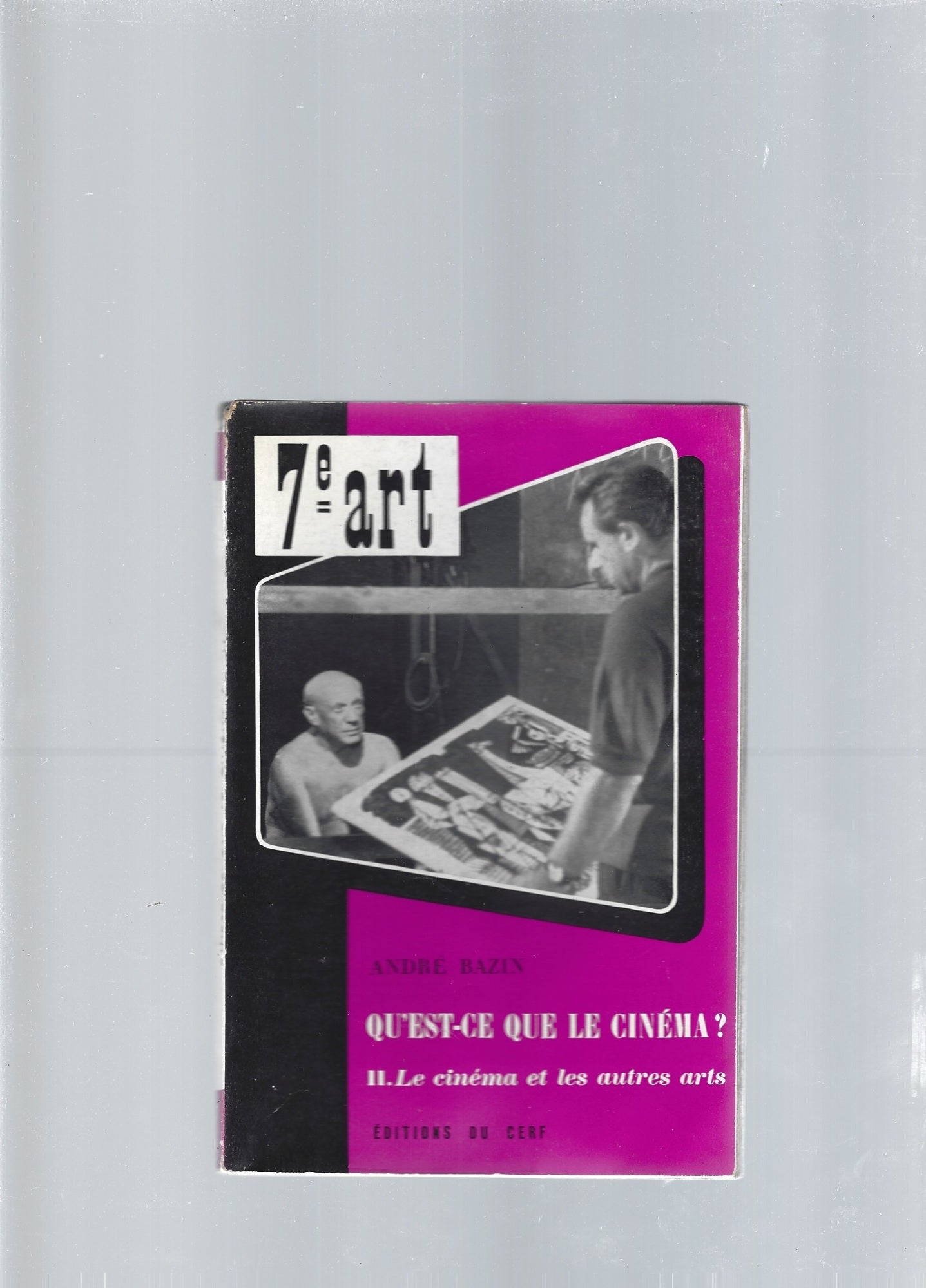 Qu'est-ce que le cinema? vol. II - copertina