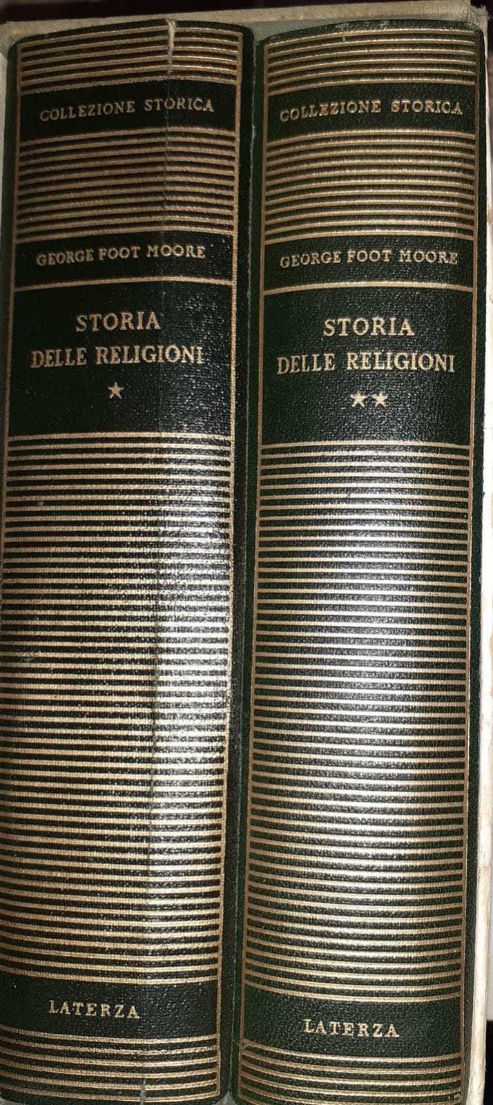 Storia delle religioni . Volume I II - copertina