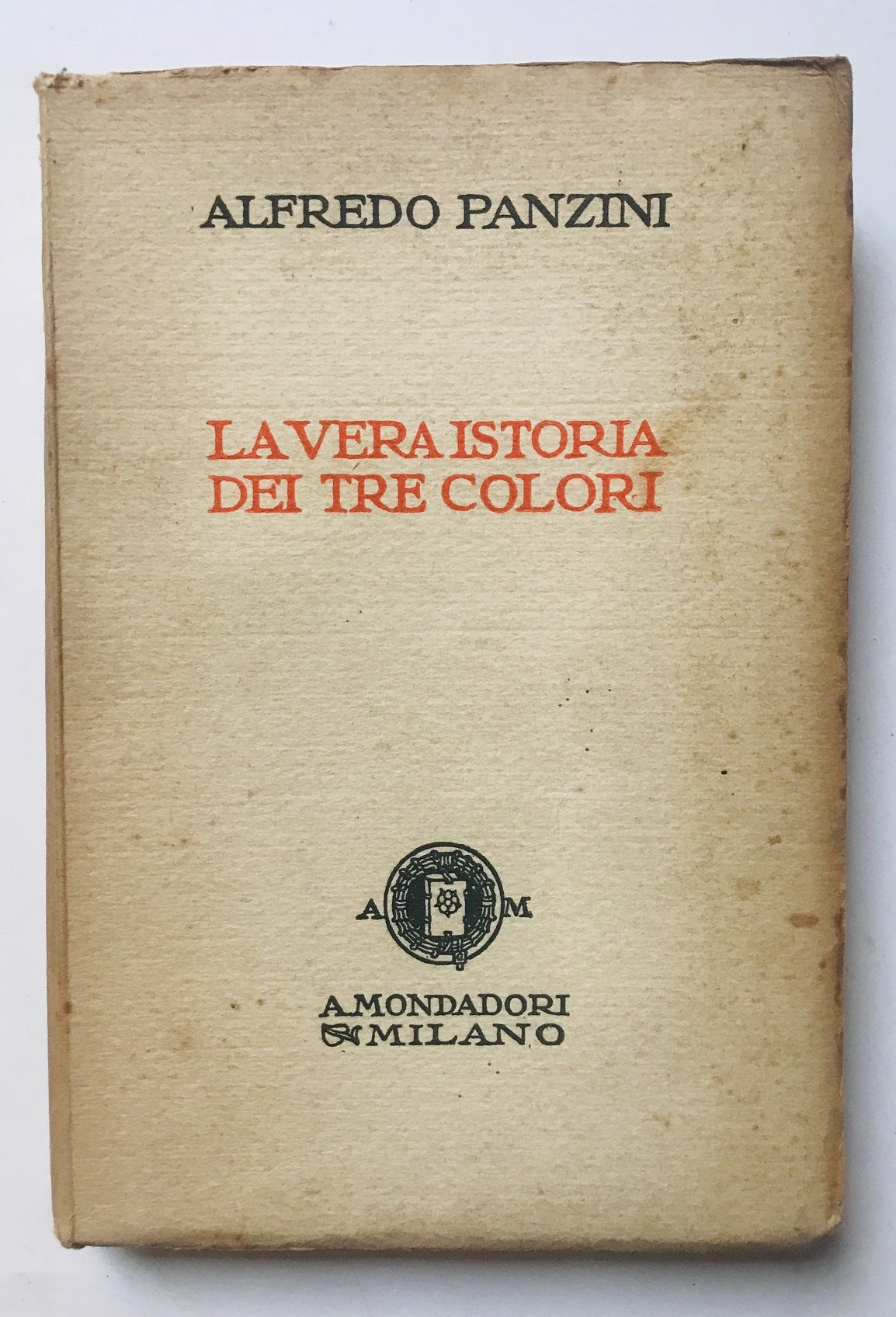 La vera istoria dei tre colori - copertina