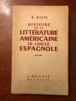 Histoire de la litterature americaine de langue espagnole - copertina