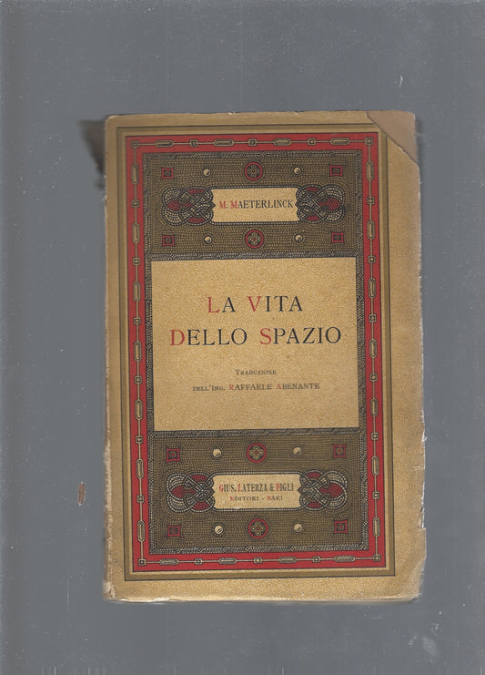 La vita dello spazio - copertina