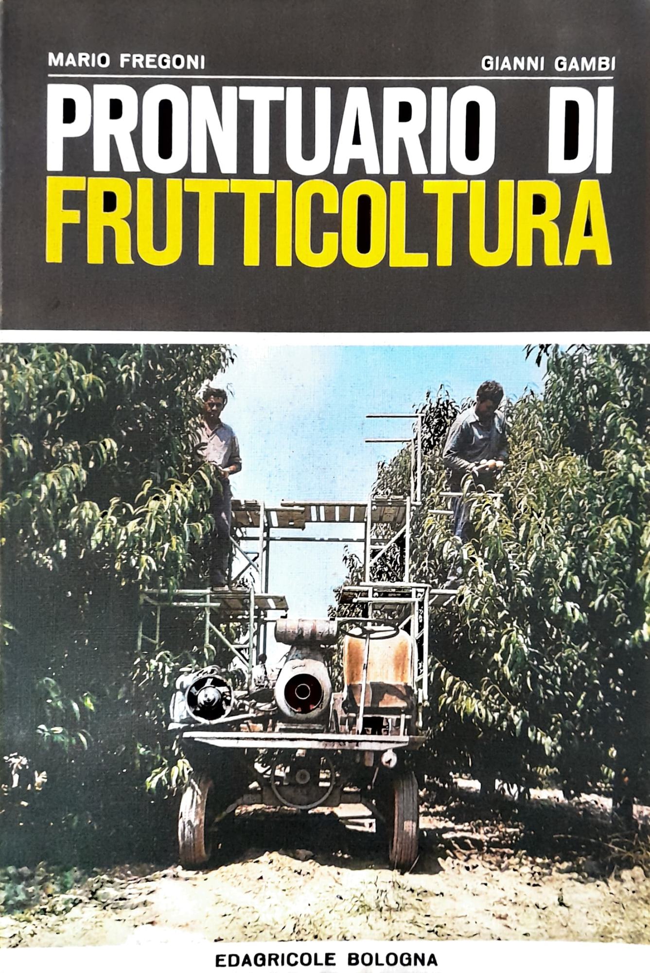 Prontuario di frutticoltura - copertina