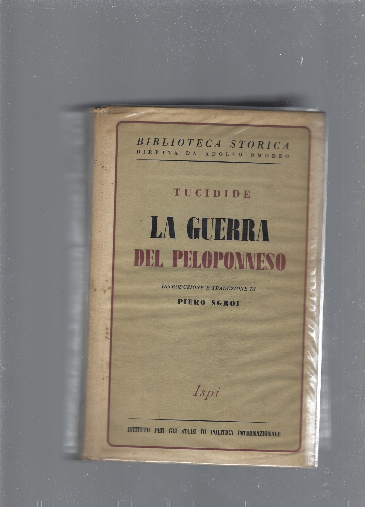 La guerra del Peloponneso - copertina