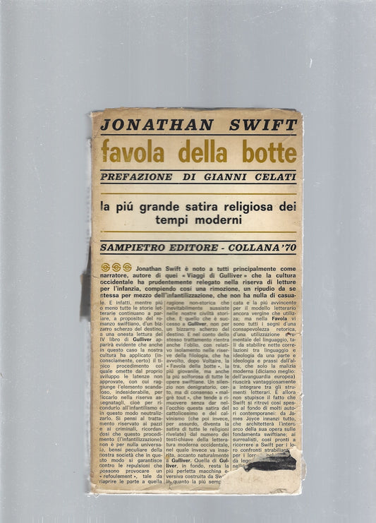 Favola della botte - copertina