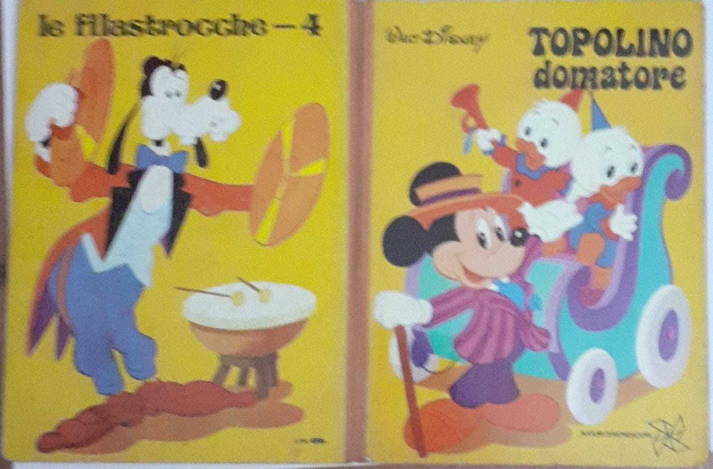 Topolino domatore. Le filastrocche n.4 - copertina