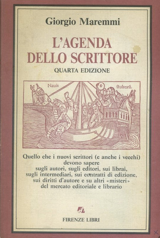 L'agenda dello scrittore - copertina